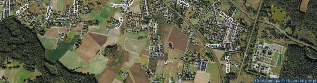 Zdjęcie satelitarne Forsycji ul.