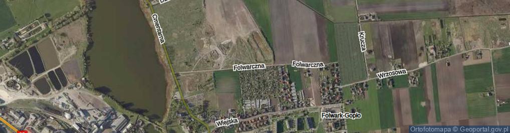 Zdjęcie satelitarne Folwarczna ul.