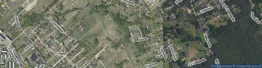 Zdjęcie satelitarne Fredry Aleksandra ul.