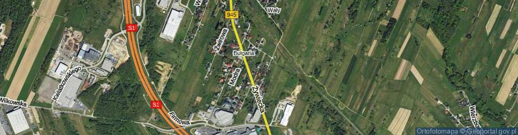 Zdjęcie satelitarne Frezji ul.