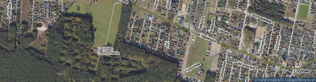 Zdjęcie satelitarne Frelichowskiego Józefa ul.