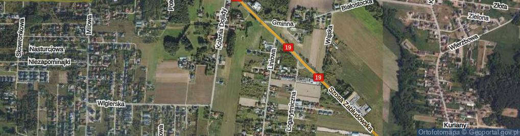 Zdjęcie satelitarne Funkcyjna ul.