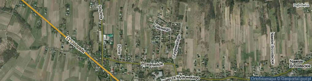 Zdjęcie satelitarne Furgalskiego Teodora ul.