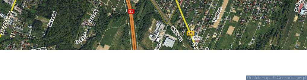 Zdjęcie satelitarne Furmaniec ul.