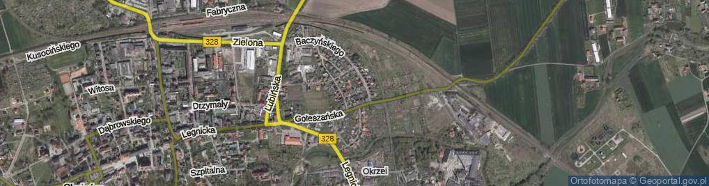 Zdjęcie satelitarne Gajcego Tadeusza ul.