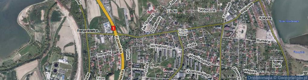 Zdjęcie satelitarne Gałczyńskiego Konstantego Ildefonsa ul.