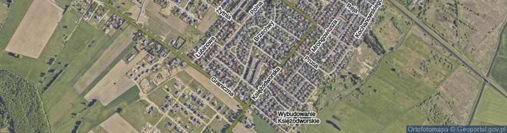 Zdjęcie satelitarne Gałczyńskiego Konstantego Ildefonsa ul.