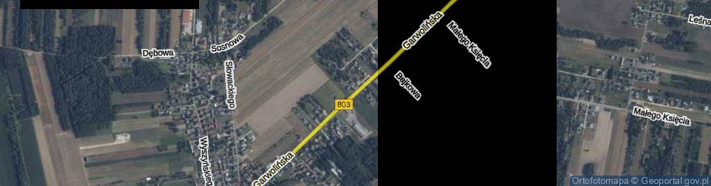 Zdjęcie satelitarne Garwolińska ul.