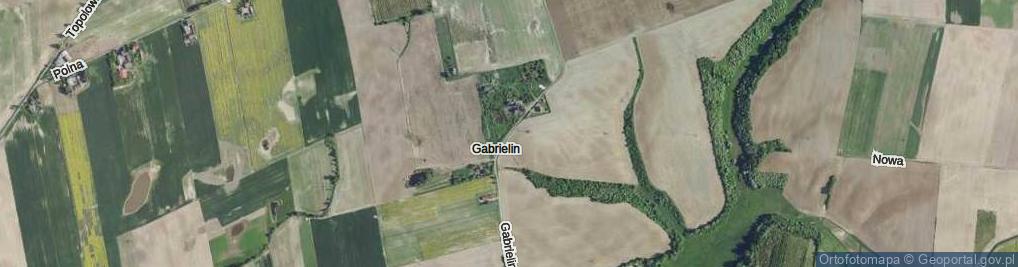 Zdjęcie satelitarne Gabrielin ul.