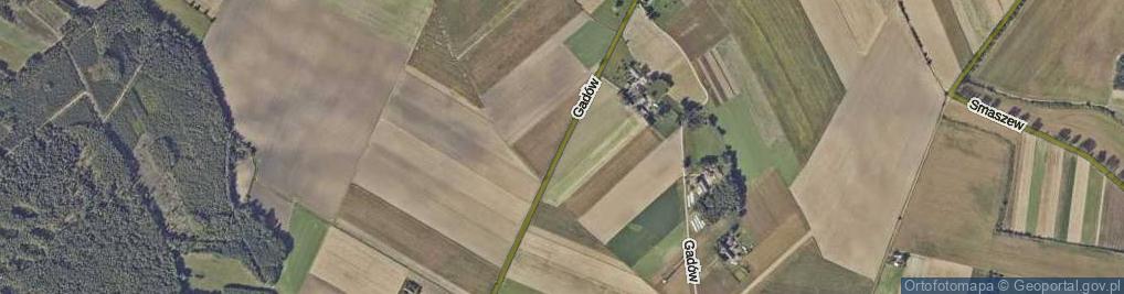 Zdjęcie satelitarne Gadów ul.