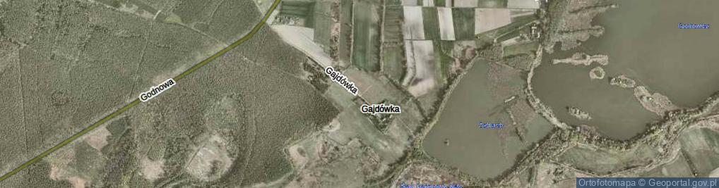 Zdjęcie satelitarne Gajdówka ul.