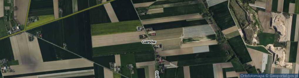 Zdjęcie satelitarne Garbów ul.