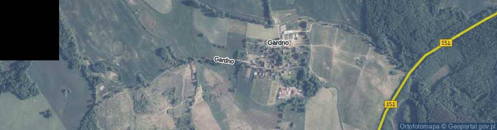 Zdjęcie satelitarne Gardno ul.
