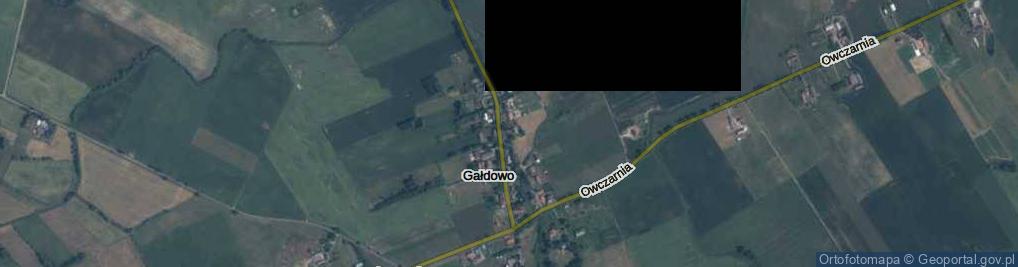 Zdjęcie satelitarne Gałdowo ul.