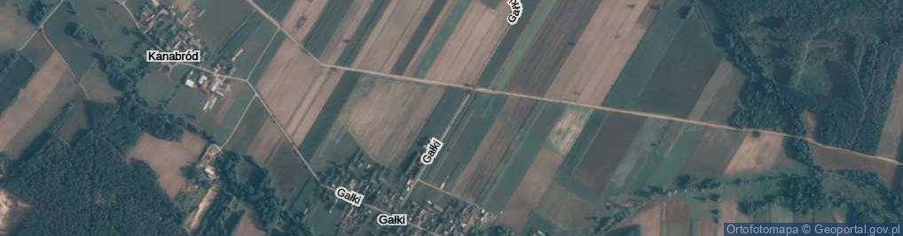 Zdjęcie satelitarne Gałki ul.