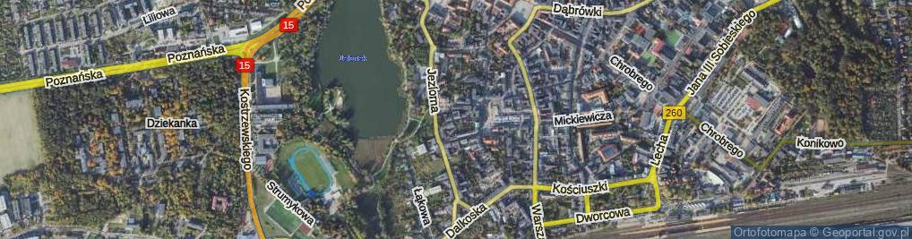 Zdjęcie satelitarne Garbarska ul.