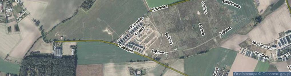 Zdjęcie satelitarne Galileusza ul.