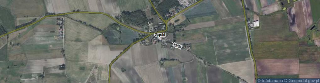 Zdjęcie satelitarne Gąski ul.