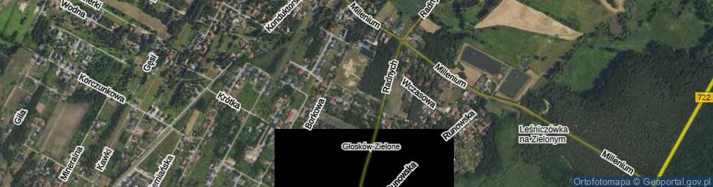 Zdjęcie satelitarne Gąsiorka ul.