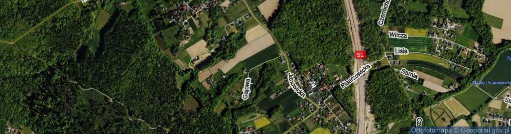 Zdjęcie satelitarne Gajowa ul.