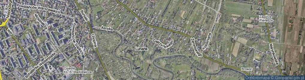 Zdjęcie satelitarne Gałczyńskiego Konstantego Ildefonsa ul.