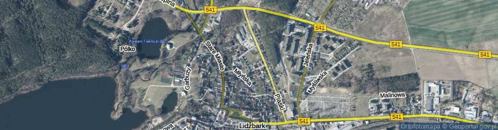 Zdjęcie satelitarne Garbarska ul.