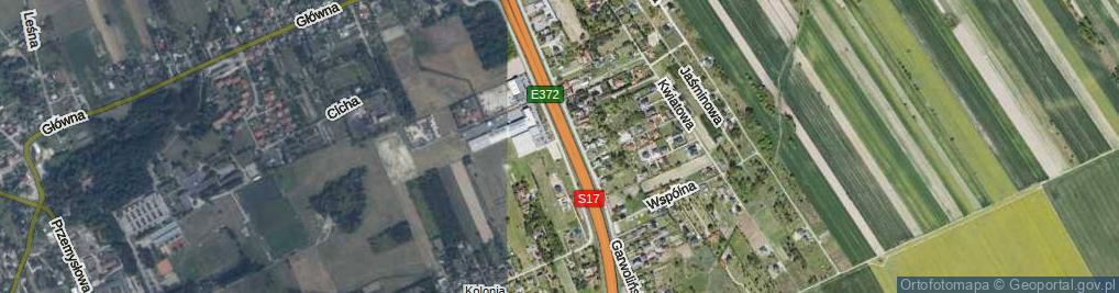 Zdjęcie satelitarne Garwolińska ul.