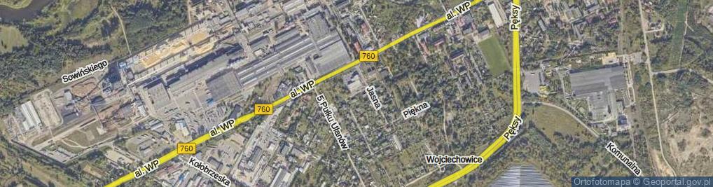 Zdjęcie satelitarne Gałczyńskiego Konstantego Ildefonsa ul.