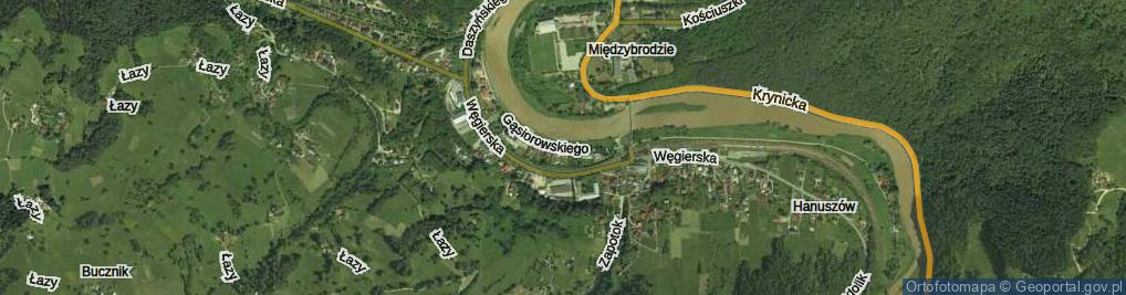 Zdjęcie satelitarne Gąsiorowskiego Juliusza Korwina ul.