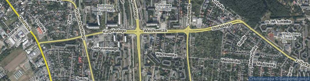 Zdjęcie satelitarne Garsteckiego Maksymiliana ul.