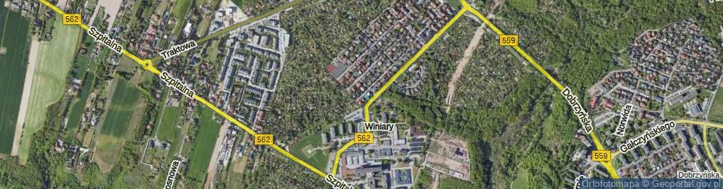 Zdjęcie satelitarne Garleja Tadeusza ul.