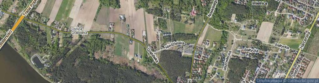 Zdjęcie satelitarne Gajówka ul.