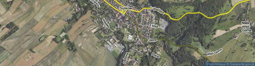 Zdjęcie satelitarne Garbarska ul.