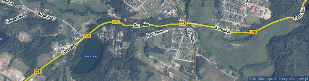 Zdjęcie satelitarne Galaktyczna ul.