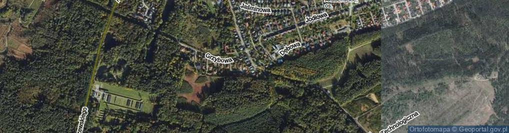 Zdjęcie satelitarne Gajowa ul.