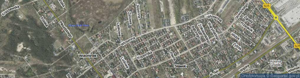 Zdjęcie satelitarne Gagarina ul.