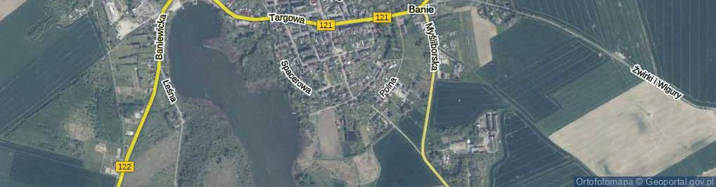 Zdjęcie satelitarne Gdańska ul.