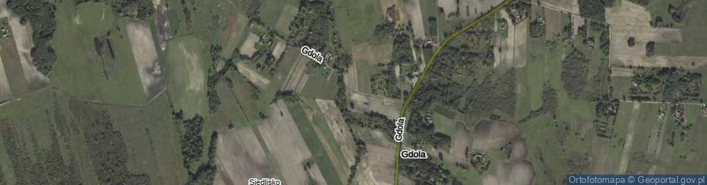 Zdjęcie satelitarne Gdola ul.