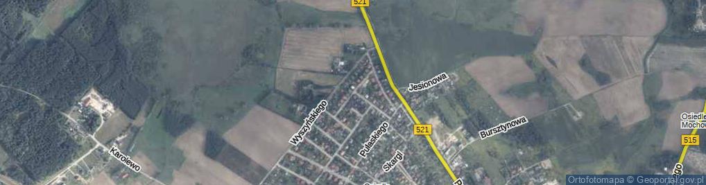 Zdjęcie satelitarne Gdańska ul.