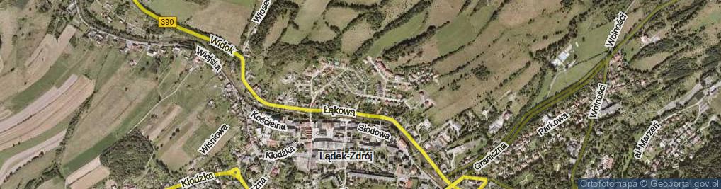 Zdjęcie satelitarne Gerberów ul.