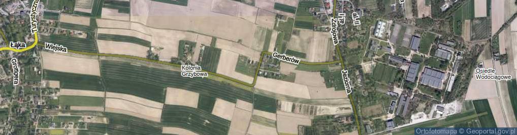 Zdjęcie satelitarne Gerberów ul.