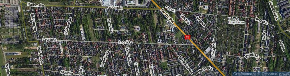Zdjęcie satelitarne Giżycka ul.