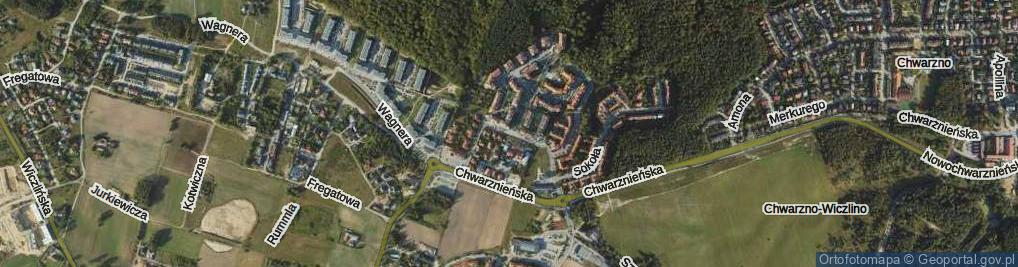 Zdjęcie satelitarne Gierdziejewskiego Wacława ul.