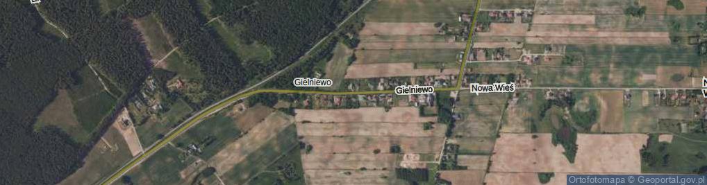 Zdjęcie satelitarne Gielniewo ul.