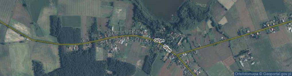 Zdjęcie satelitarne Giżyn ul.