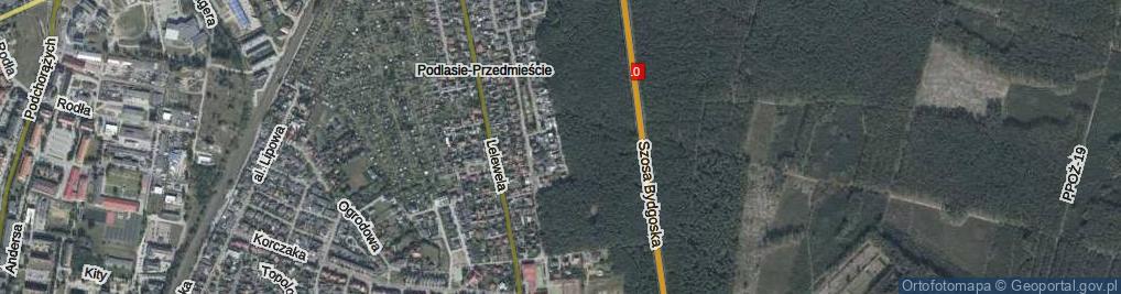 Zdjęcie satelitarne Gierymskiego Maksymiliana ul.