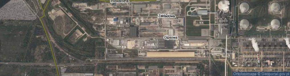 Zdjęcie satelitarne Gipsowa ul.