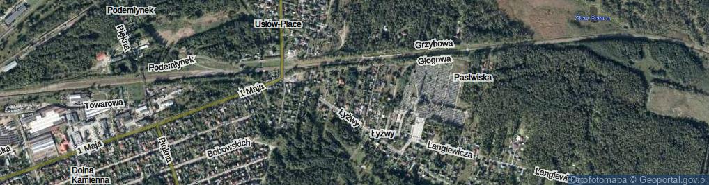 Zdjęcie satelitarne Gierymskiego Maksymiliana ul.