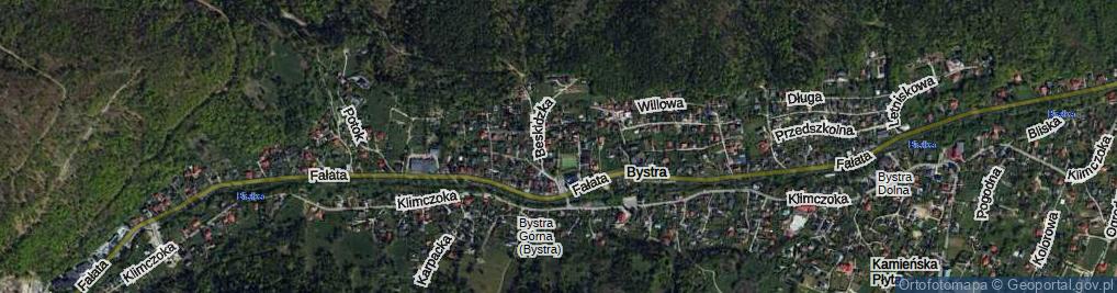 Zdjęcie satelitarne Głogowa ul.