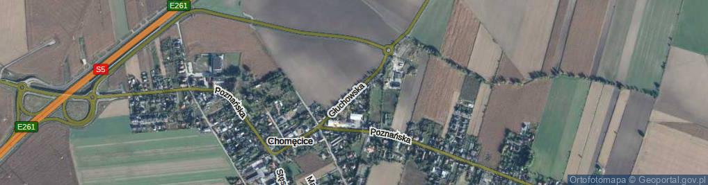 Zdjęcie satelitarne Głuchowska ul.